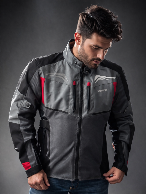 Moto Trek Stealth Pro – All-Weather Adventure Riding Jacket